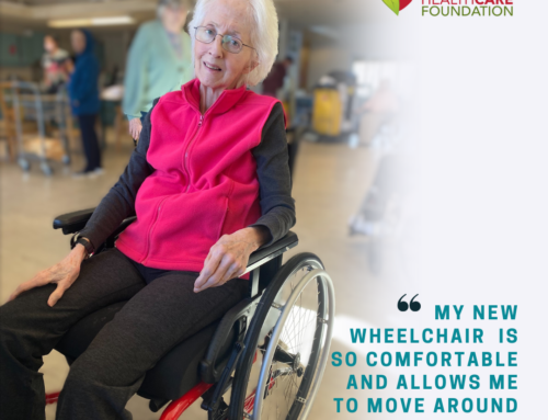 Saint Mary’s Health Foundation support new wheelchairs for The Views